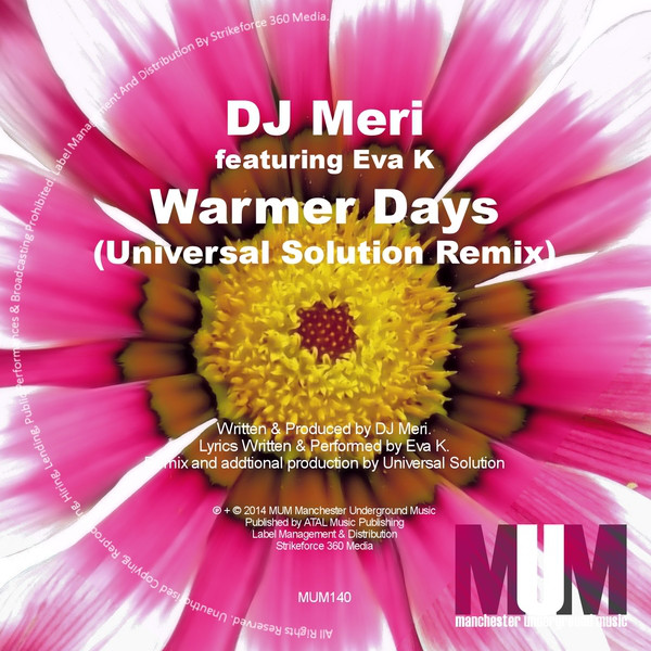 Warmer Days (Universal Solution Remix) cover