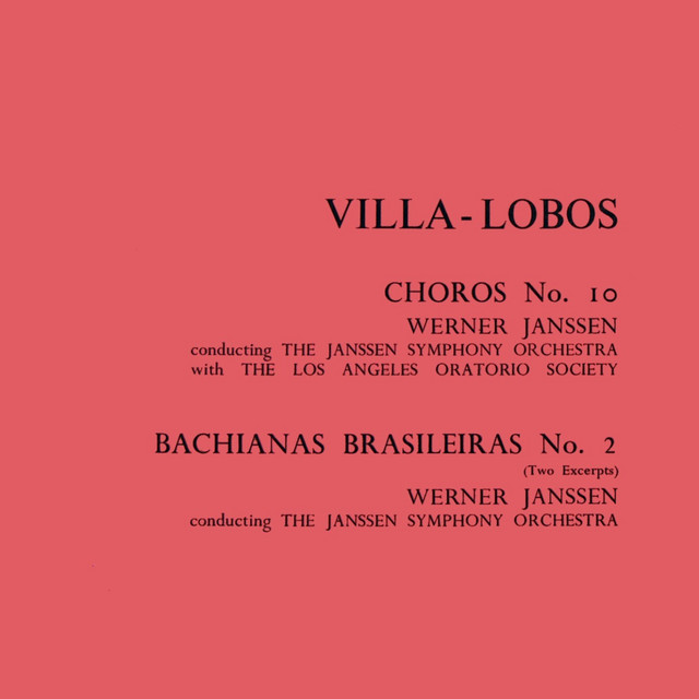 Chôros No. 10, W209 cover art