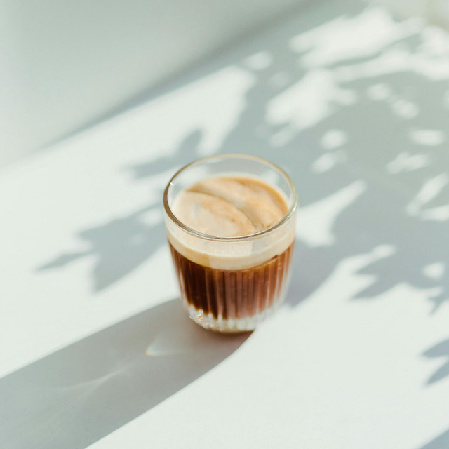 music to drink coffe to cover art