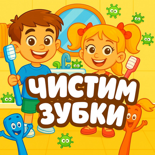 Cover art: Чистим зубки — KAZKA Kids