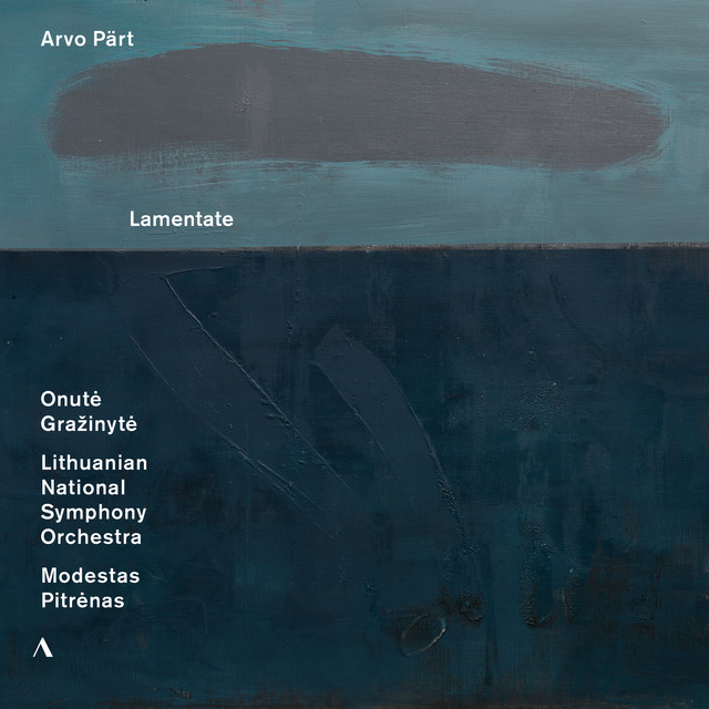 Arvo Pärt: Lamentate cover art