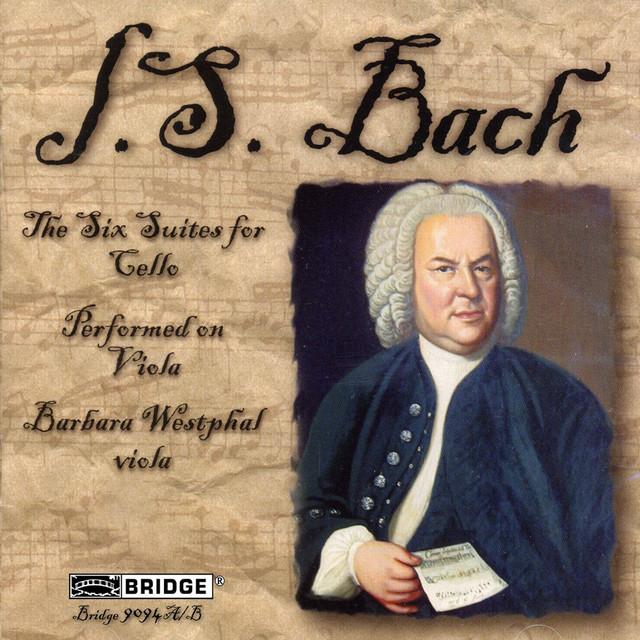 J.S. Bach Cello Suites Nos. 16 (Arr. for Viola) Album