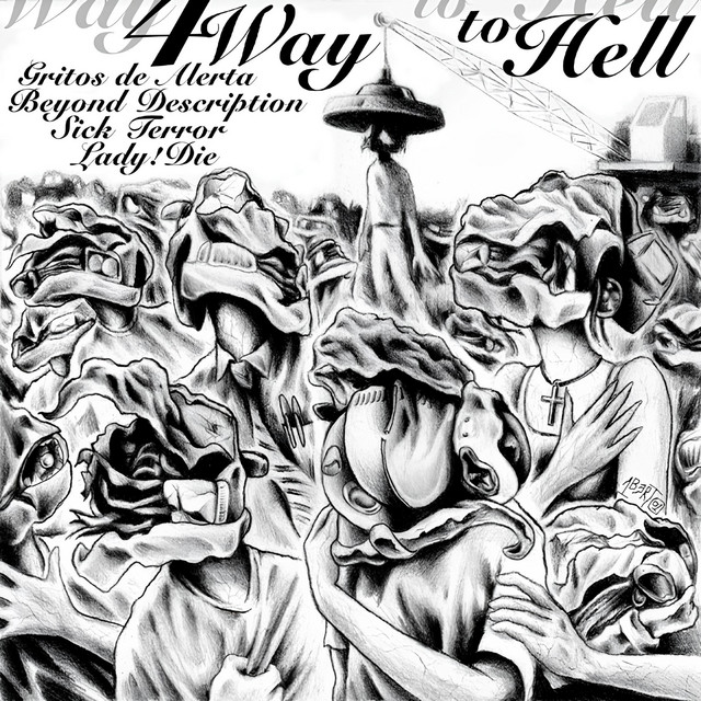 V/A 4 way to hell cover