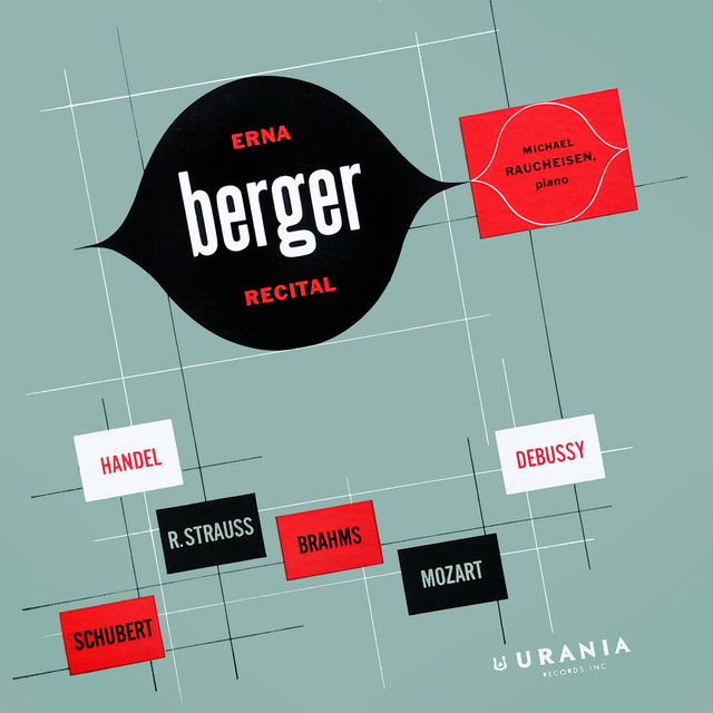 Erna Berger Recital cover