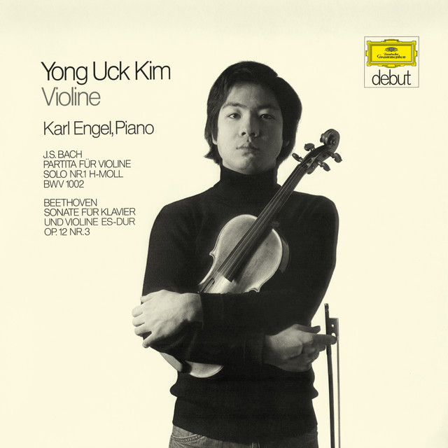 J.S. Bach: Partita No. 1 for Solo Violin in B Minor, BWV 1002 / Beethoven: Violin Sonata No. 3 in E-Flat Major, Op. 12 No. 3 cover art