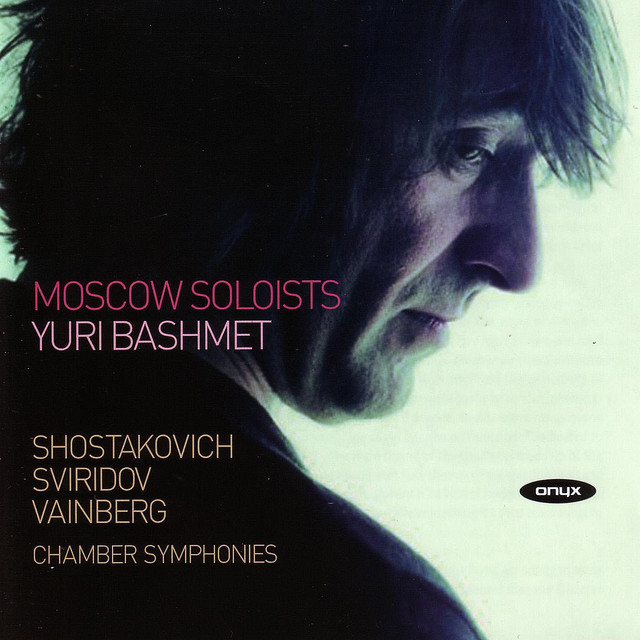 Shostakovich/Sviridov/Vainberg/Moscow Soloists/Bashmet cover art