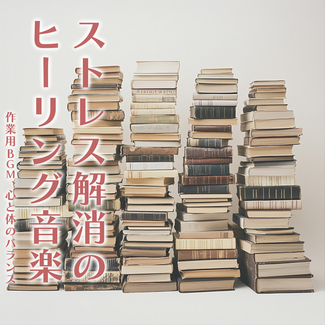 Healing music for stress relief, BGM for work, balance of mind and body cover art