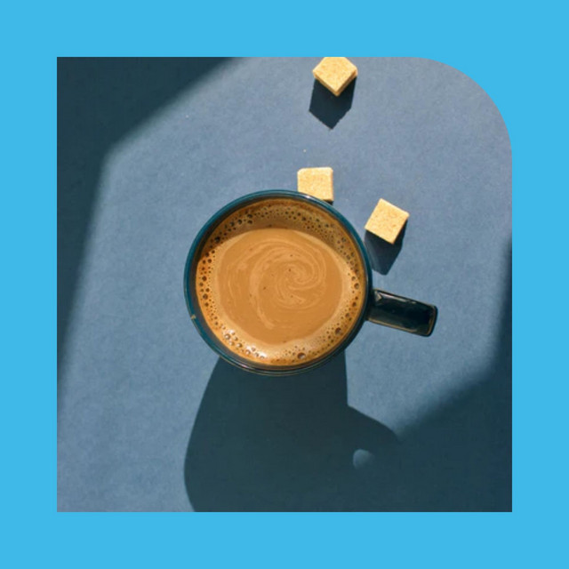 Music for Coffee in the Cold - Thrilling Trumpet and Alto Sax cover art