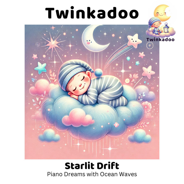 Starlit Drift: Piano Dreams with Ocean Waves