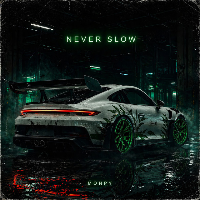 Обкладинка: Never Slow — Monpy