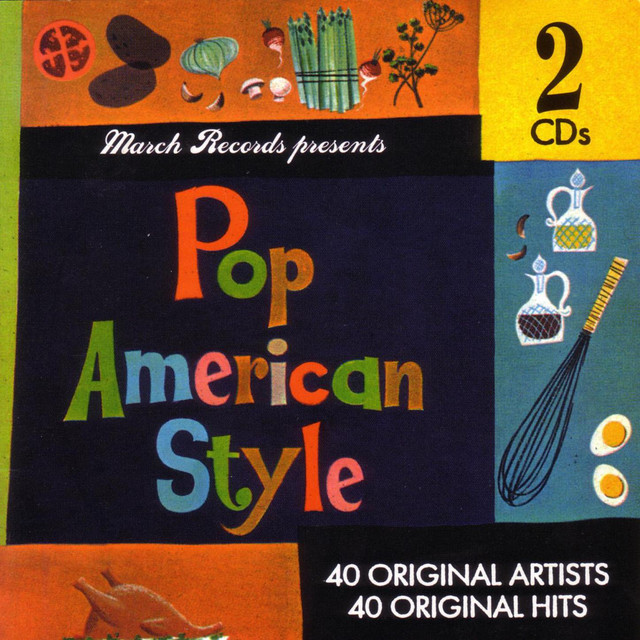 ★ POP AMERICAN STYLE ３枚組 オムニバスレコード Pop American Style ‑「コンピレーション」by ヴァリアス