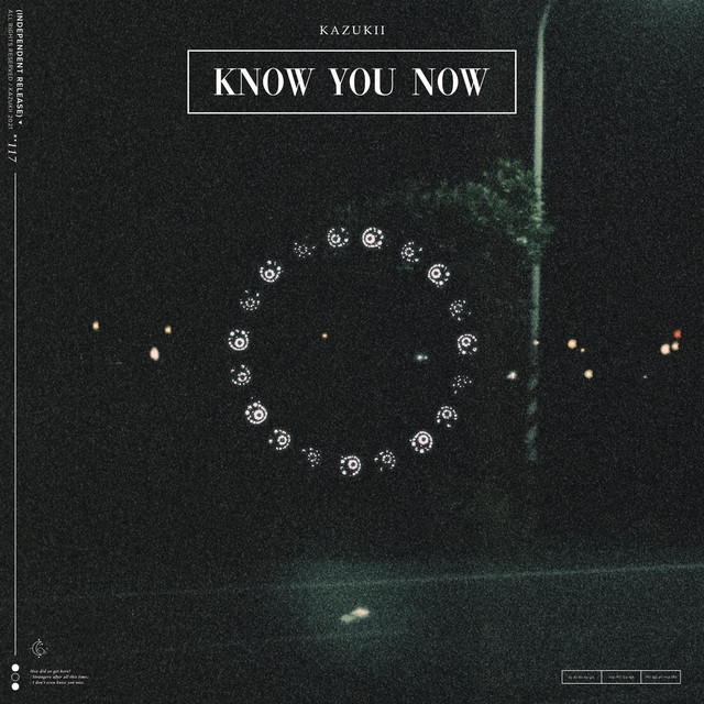 Know You Now cover art