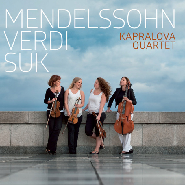 Mendelssohn, Verdi & Suk: Works for String Quartet cover