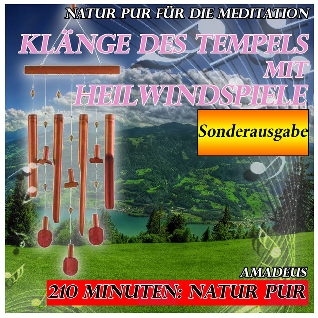 Natur pur für die Meditation: Klänge des Tempels mit Heilwindspiele: Sonderausgabe cover art