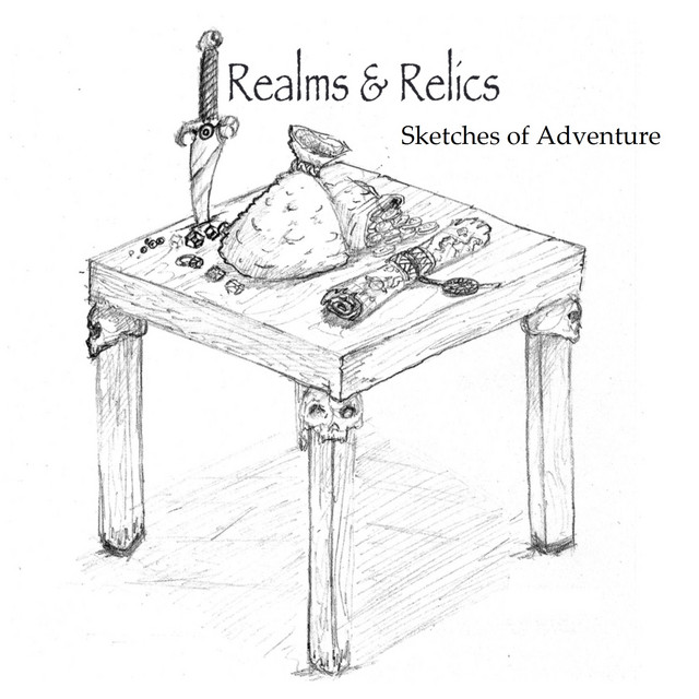 Realms & Relics: Sketches of Adventure cover