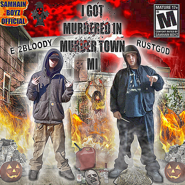 MURDERED IN MURDER TOWN cover art