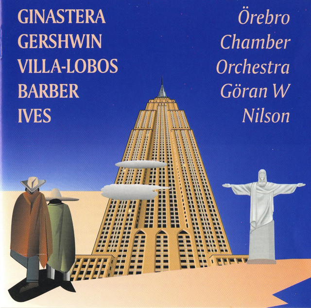 Ginastera, Gershwin, Barber, Villa-Lobos & Ives cover
