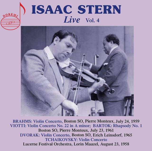 Isaac Stern, Vol. 4 (Live)