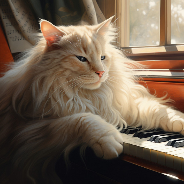 Feline Serenity: Piano Music for Cats' Relaxation cover art