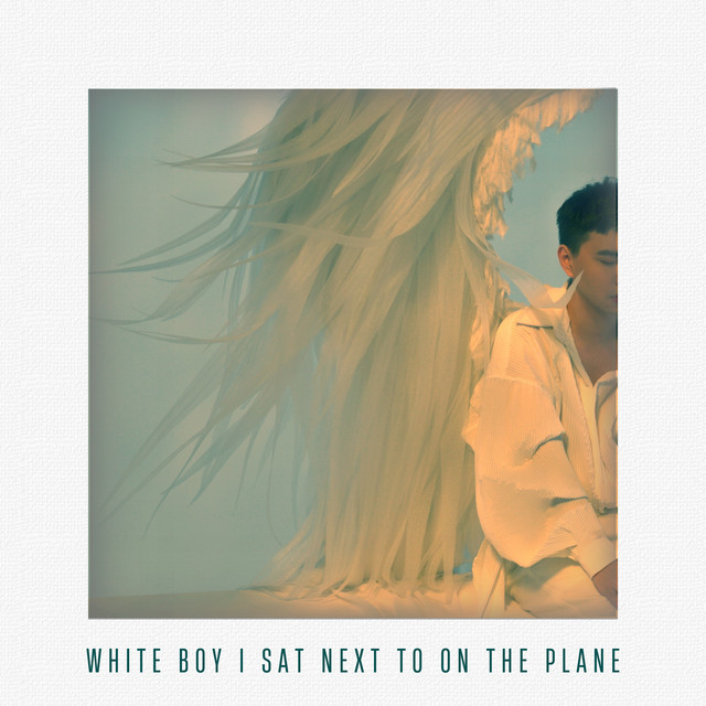 white boy i sat next to on the plane