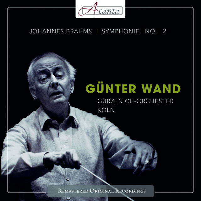 Günter Wand: Brahms Sinfonie No. 2 cover art