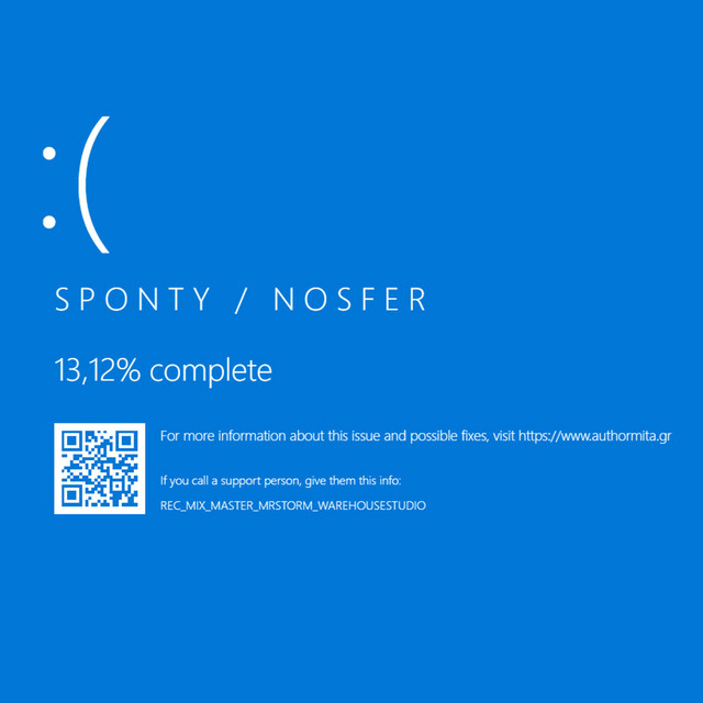 Blue Screen cover