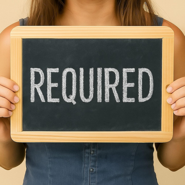 What Rhymes With REQUIRED? cover art