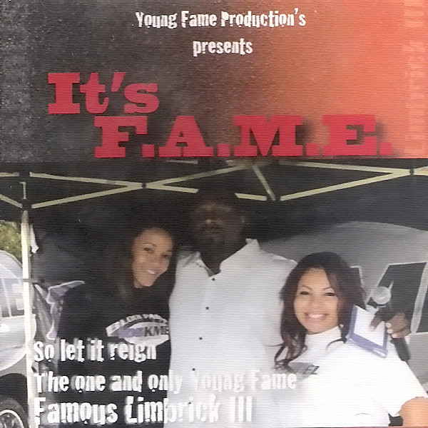 It's F.A.M.E. cover art
