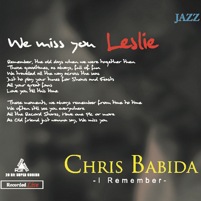 I Remember... Leslie cover art