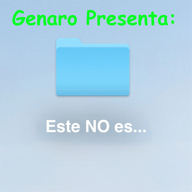 Genaro Presenta: Este No Es el Disco cover art