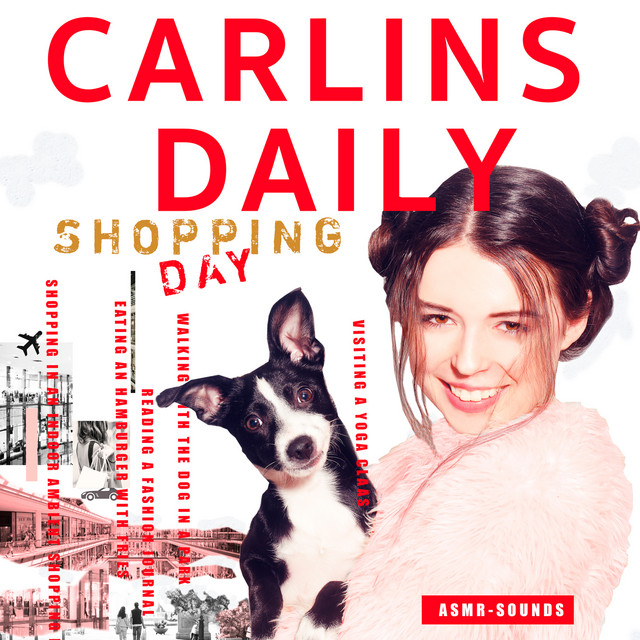 ASMR Sounds - Shopping Day (Shopping Mall, Tapping, Scratching, Eating, Nature Noise, Slot Mashine, Reading, Baby Sleep Sounds) cover art