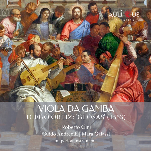 Viola Da Gamba - Diego Ortiz: Glosas (1553) cover art