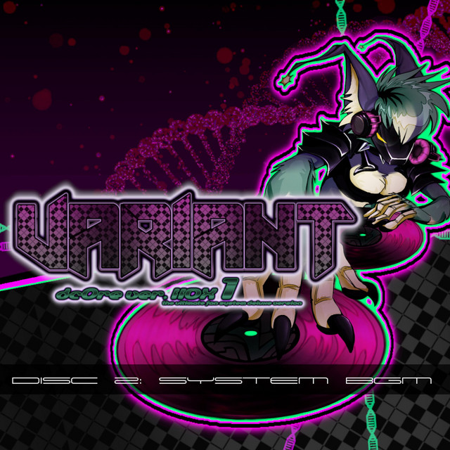 dc0re ver. IIDX 1: VARIANT (Disk. 2: SYSTEM BGM) cover art