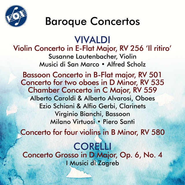 Baroque Concertos: Vivaldi & Corelli cover