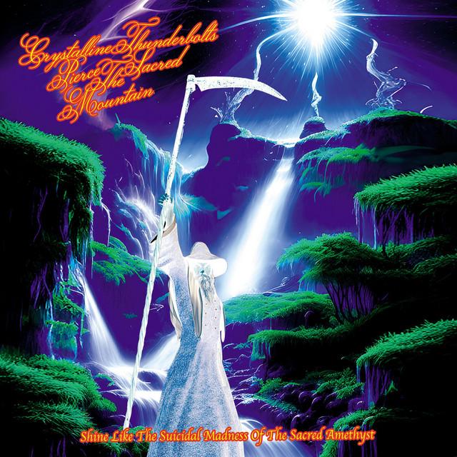 Crystalline Thunderbolts Pierce The Sacred Mountain