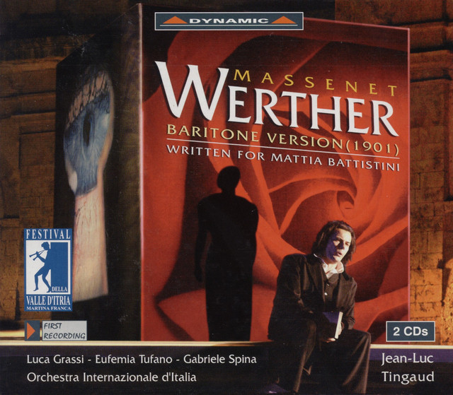 Massenet: Werther (1901 Baritone Version) cover art