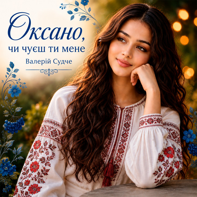 Cover art: Оксано, чи чуєш ти мене — Валерій Судче