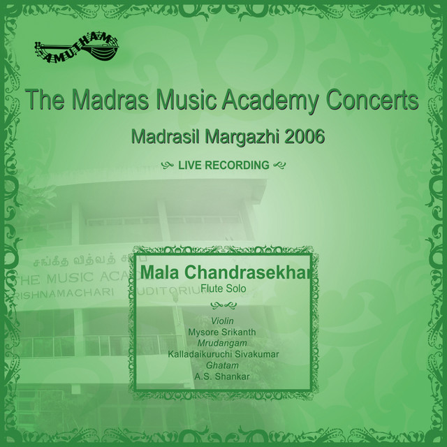 Madrasil Margazhi 2006 (Live) cover art