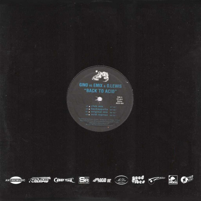 Back to Acid cover art