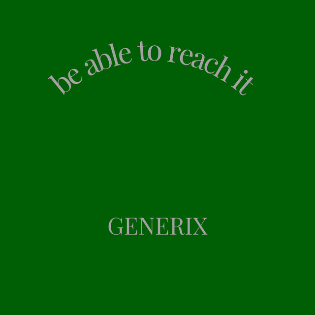 Be Able to Reach It cover art