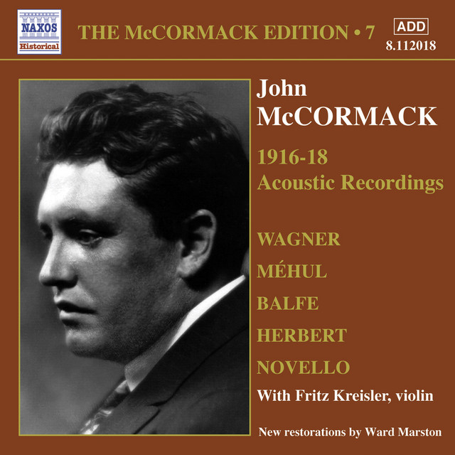 Mccormack, John: Mccormack Edition, Vol. 7: The Acoustic Recordings (1916-1918) cover