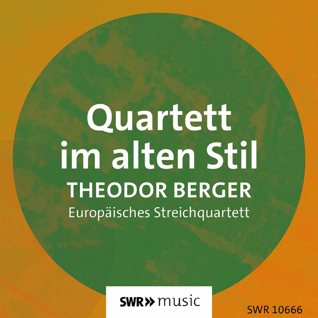 String Quartet in E Minor, Op. 2 "Im alten Stil": I. Adagio - Vivace cover art