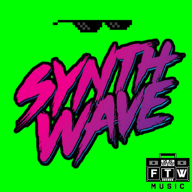 80s Synthwave cover art