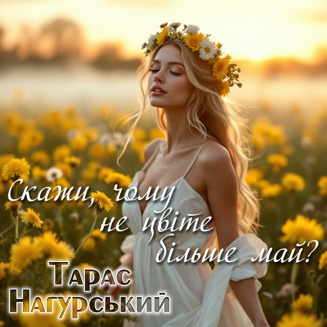 Обкладинка: Скажи, чому не цвіте більше май? — Тарас Нагурський