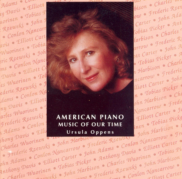 Piano Music - Nancarrow / Bolcom / Carter, E. / Sahl, M. / Hemphill / Adams, J. / Foss / Rzewski / Wuorinen / Picker / Harbison cover