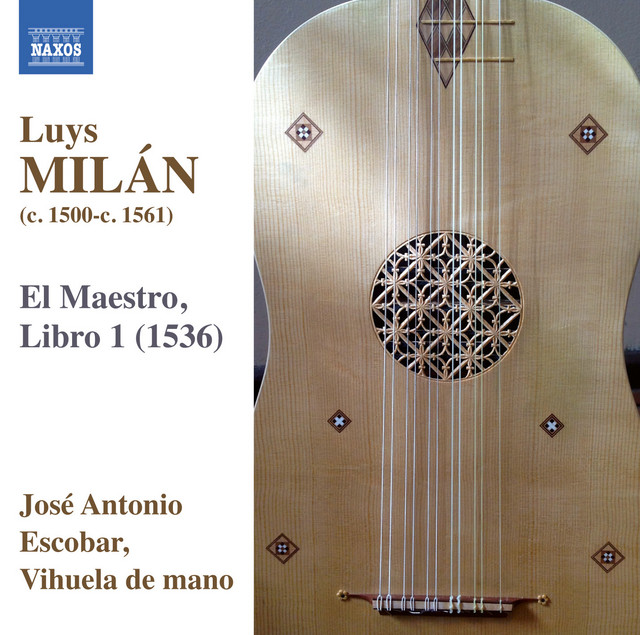 Libro de Música de Vihuela de Mano "El Maestro": Pavana No. 1 cover art