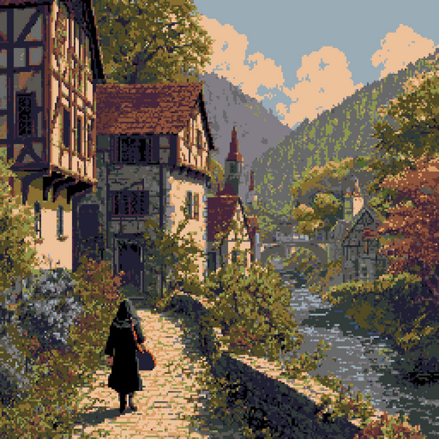 The Day's End by the Stream cover art