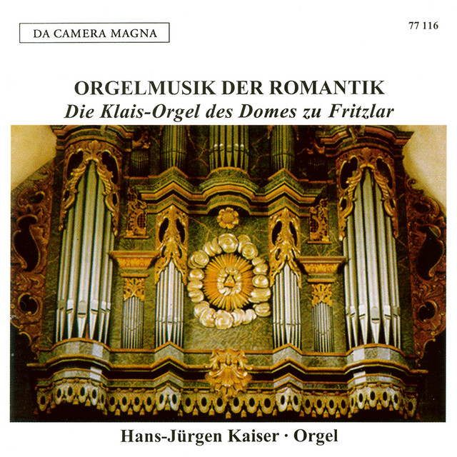 Romantic Organ Music cover art