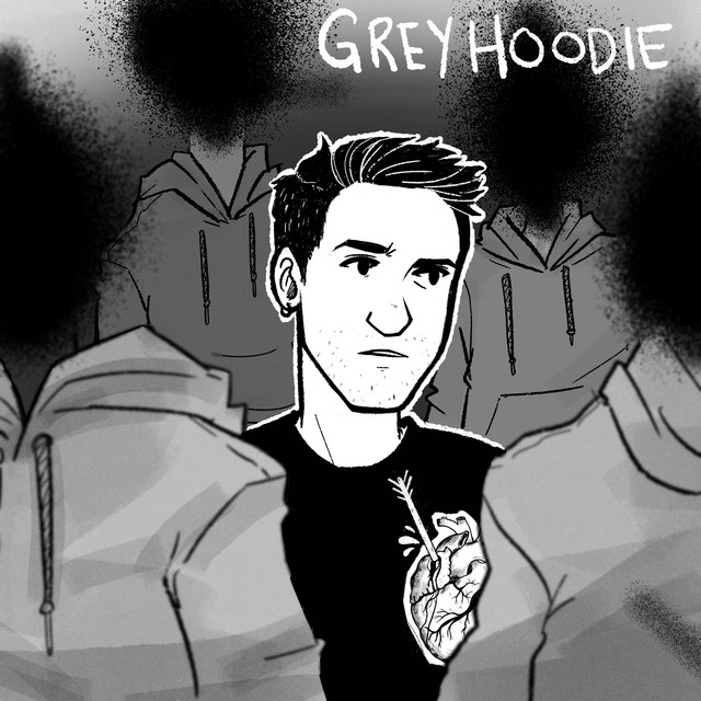 Grey Hoodie cover