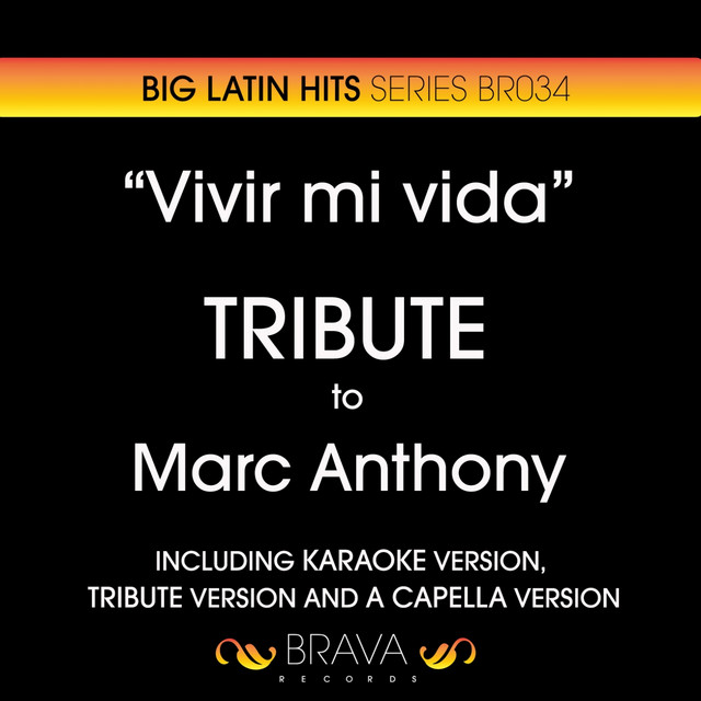 Vivir Mi Vida - Tribute To Marc Anthony cover